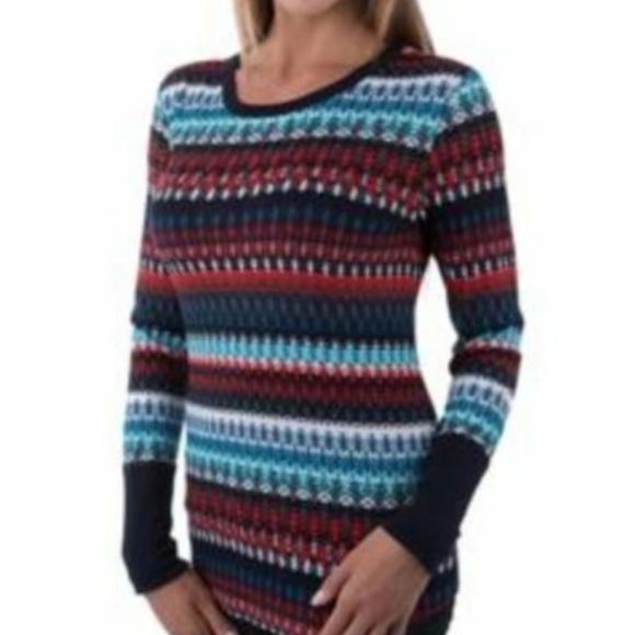 Orvis Womens Waffle Shirt Long Sleeve - Picture 1 of 4